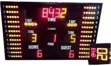 Basketbol LED Skorbordu